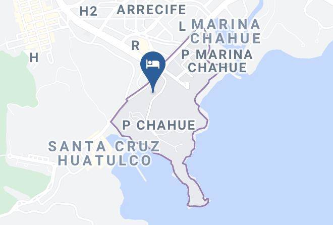 Santa Maria Huatulco - Princess Mayev Hotel Maps