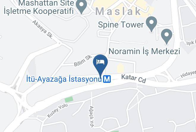 Sariyer - Princess Palace Resort & Spa Maps