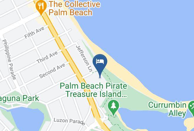 Gold Coast - Princess Palm On The Beach Maps