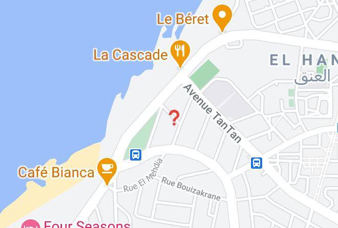Casablanca - Princesse Des Huitres Maps