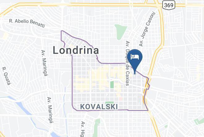 Londrina - Princetel Palace Hotel Maps