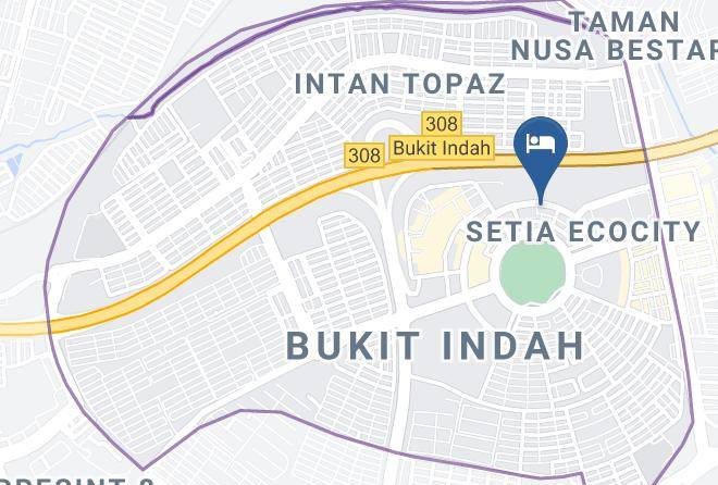 Johor Bahru - Princeton Hotel Maps