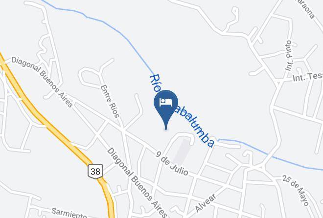 Punilla Department - Principado Hotel & Spa Maps