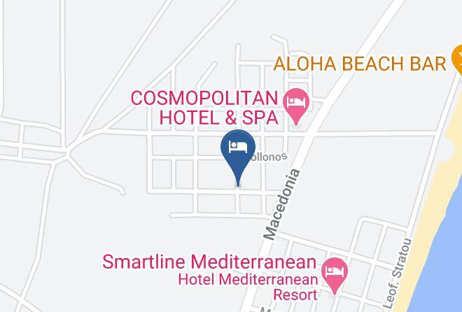 Pieria - Principal New Leisure Hotel Maps