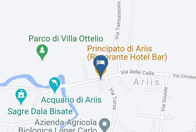 Udine - Principato Di Ariis Maps