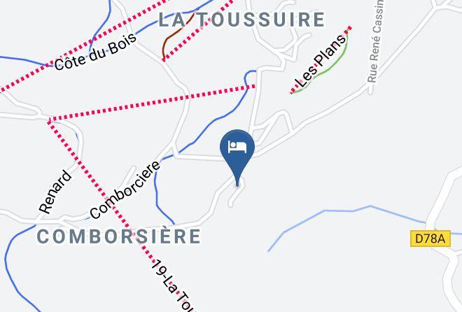 Principaute De Comborciere Map