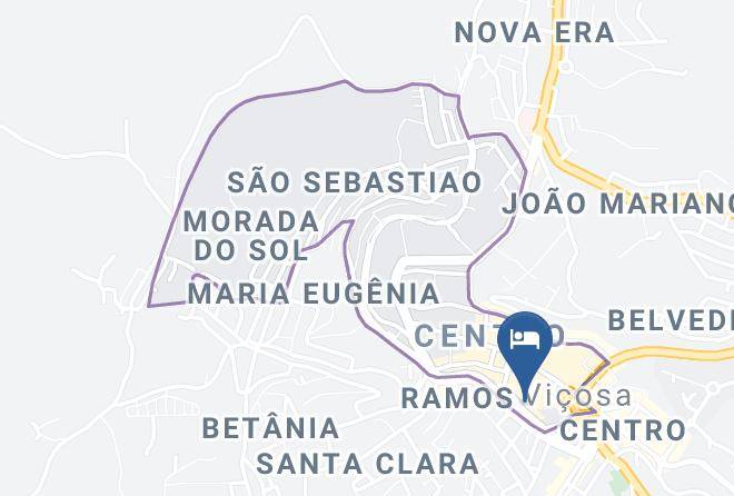Vicosa - Principe Hotel Maps