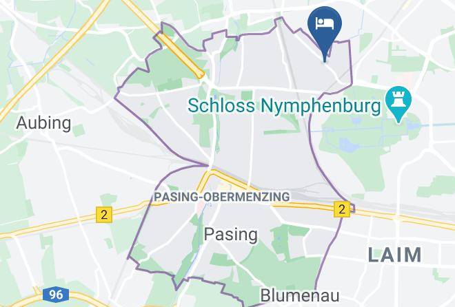 Munich District - Prinz Myshkin Parkhotel Maps