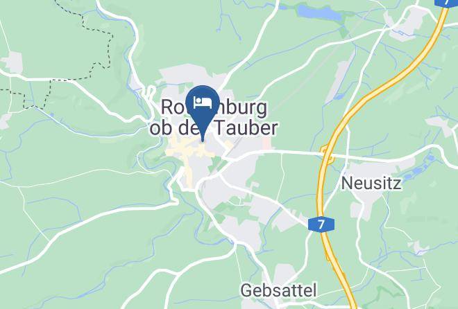 Ansbach - Prinzhotel Rothenburg Maps