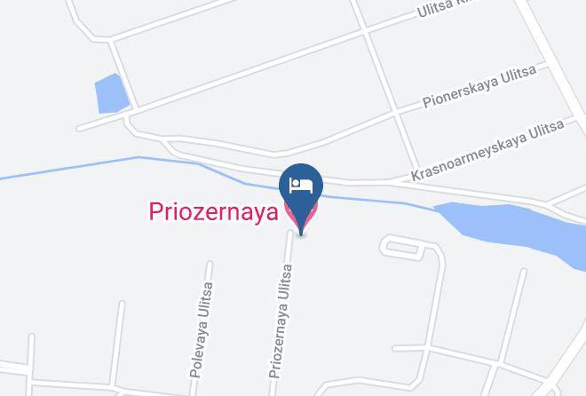 Kirzhachsky District - Priozernaya Hotel Maps