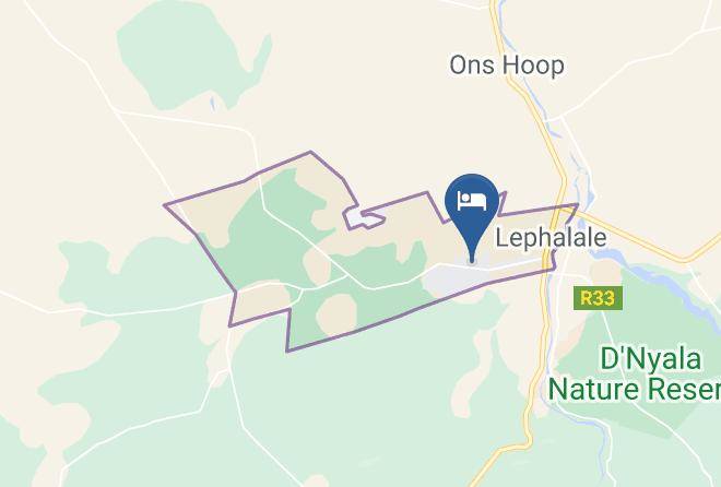 Waterberg - Prisatt Boutique Hotel Maps