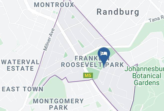 City Of Johannesburg - Priscilla's Studio And Priscilla's Suite Maps