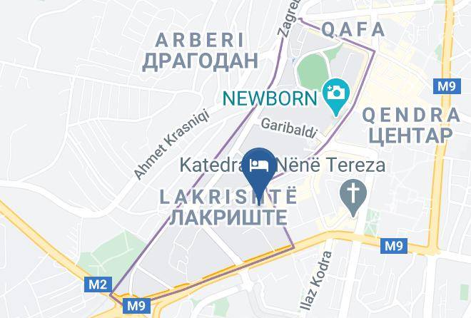 Prishtina City Center Map