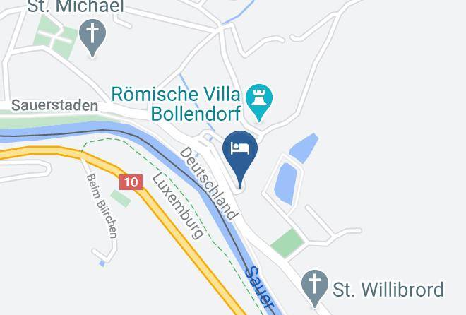Bitburg Prum - Prisma Hotel Burg Bollendorf Maps