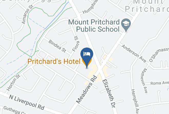 Fairfield - Pritchard's Hotel Maps