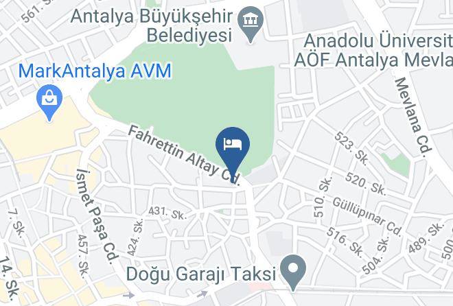 Muratpasa - Privado Hotels Maps