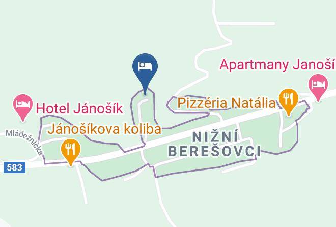 Terchova - Privat Chata Dybala Maps