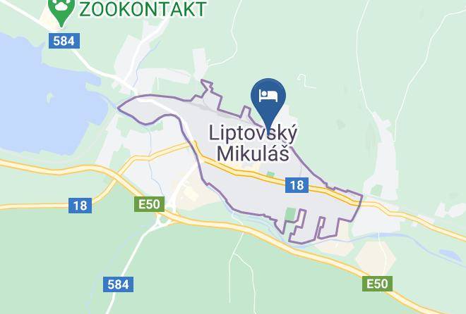 Liptovsky Mikulas - Privat Hriadky Maps