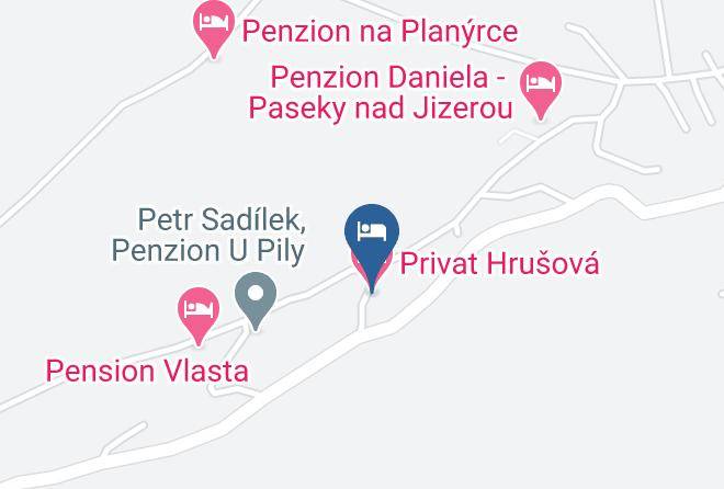 Semily - Privat Hrusova Maps
