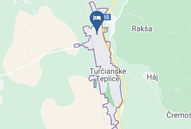 Turcianske Teplice - Privat Markado Ubytovanie V Sukromi Maps