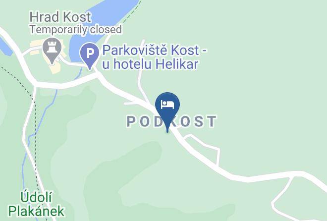 Jicin - Privat U Kohouta Maps