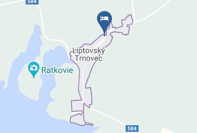 Liptovsky Mikulas - Privat U Raka Maps