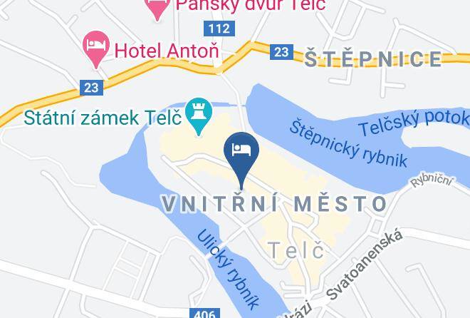 Privat U Spazalu Map