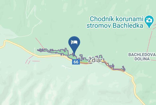 Poprad - Privat Za Lesikom Maps