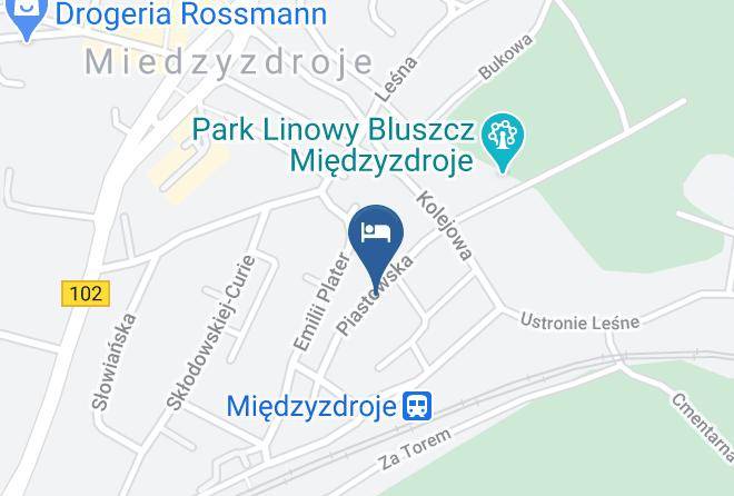 Kamienski - Private Accommodation Miedzyzdroje Maps
