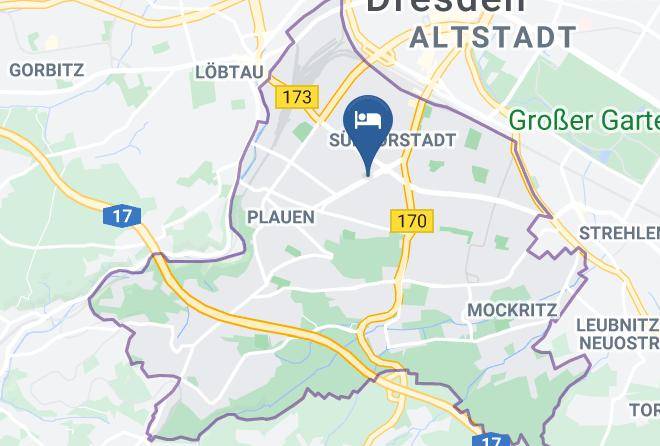 Dresden - Private Gastezimmer Bei Ila Zimmerling Maps