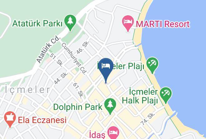 Marmaris - Hotel Private Maps