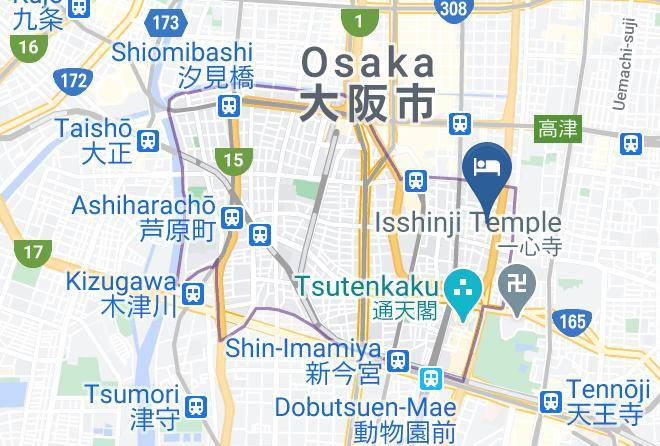 Private Hotel Nipponbashi Map