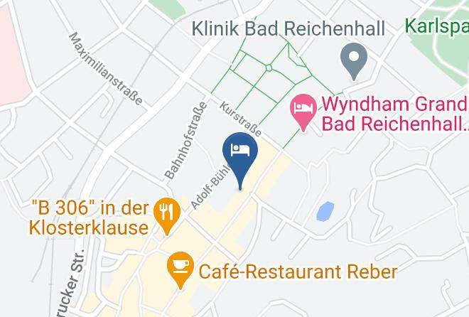 Berchtesgadener Land - Private Krankenanstalt Im Kurhotel Luisenbad Maps