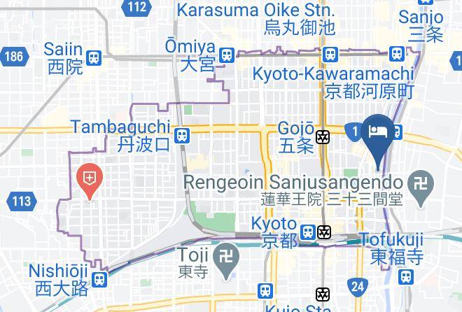 Kyoto City Shimogyo Ward - Private Residence Kyoto Sakura Maps