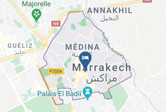 Marrakesh - Private Riad Marrakech Riad Farah Maps