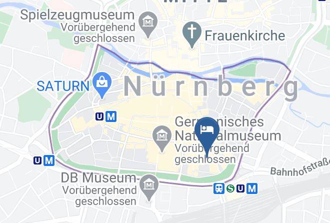 Nuremberg - Privathotel Probst Maps