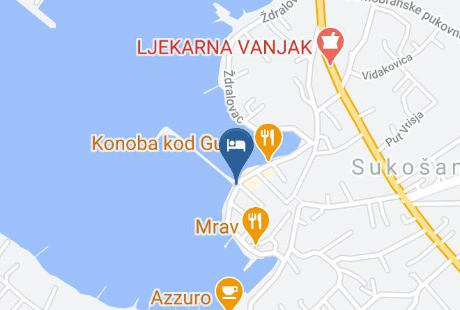 Privatni Smjestaj U Sukosan Map - Zadar - Sukosan