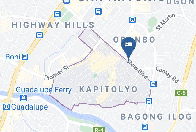 Metro Manila - Privato Hotel Ortigas Maps