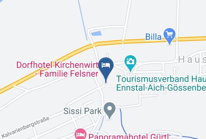 Liezen - Privatpension Guschelbauer Maps