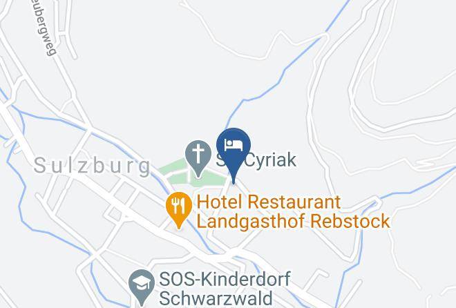 Breisgau Hochschwarzwald - Privatpension Haus Am Wald Maps