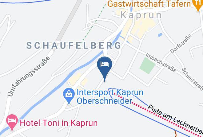 Zell Am See - Privatpension Kaprun Hofer Maps