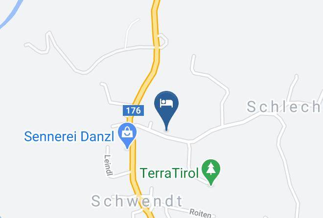 Kitzbuhel - Privatpension Planer Maps