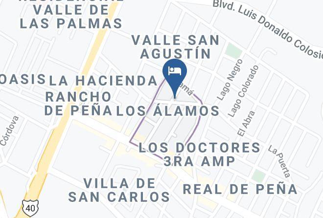 Saltillo - Privatto Suites Maps
