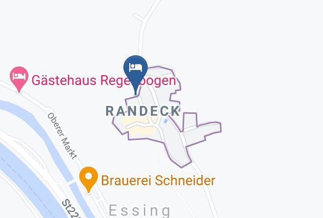 Privatvermieter Schels Map