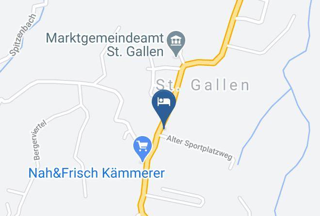 Liezen - Privatzimmer Alte Gendarmerie Maps