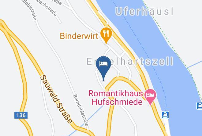 Scharding - Privatzimmer Hackner Maps