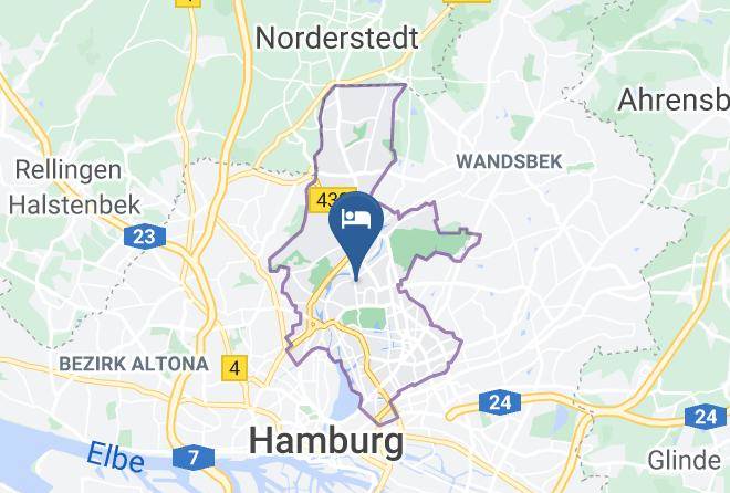 Stadt Hamburg - Privatzimmer Hamburg Alsterdorf Maps