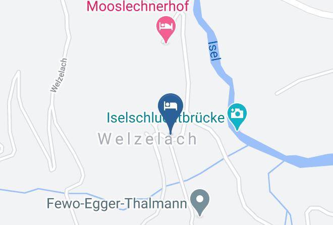 Lienz - Privatzimmer Jorgerhof Virgen Familie Mattersberger Maps