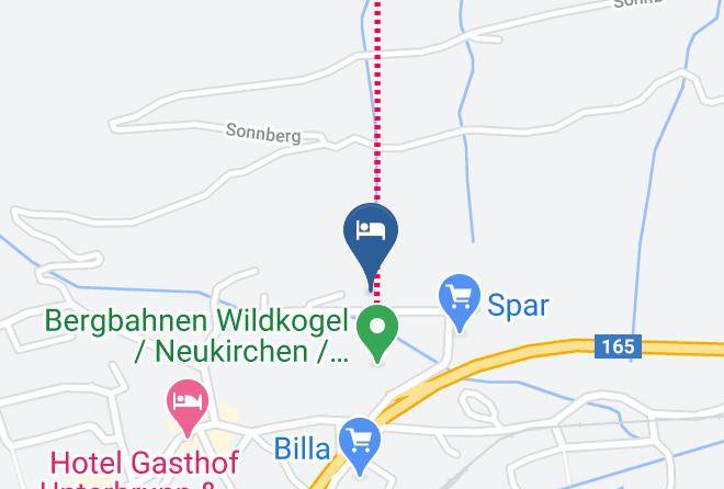 Zell Am See - Privatzimmer Kammerlander Maps