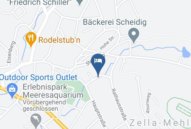 Schmalkalden Meiningen - Privatzimmer Schieding Maps